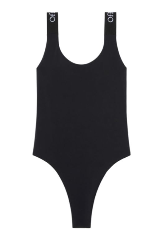 25SS 오프화이트 원피스 수영복 OWFC019S25 JER0011000 - OFF WHITE