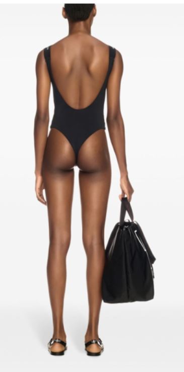 25SS 오프화이트 원피스 수영복 OWFC019S25 JER0011000 - OFF WHITE