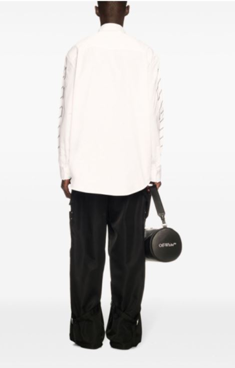 25SS 오프화이트 셔츠 OMGE004S25 FAB0020110 White - OFF WHITE