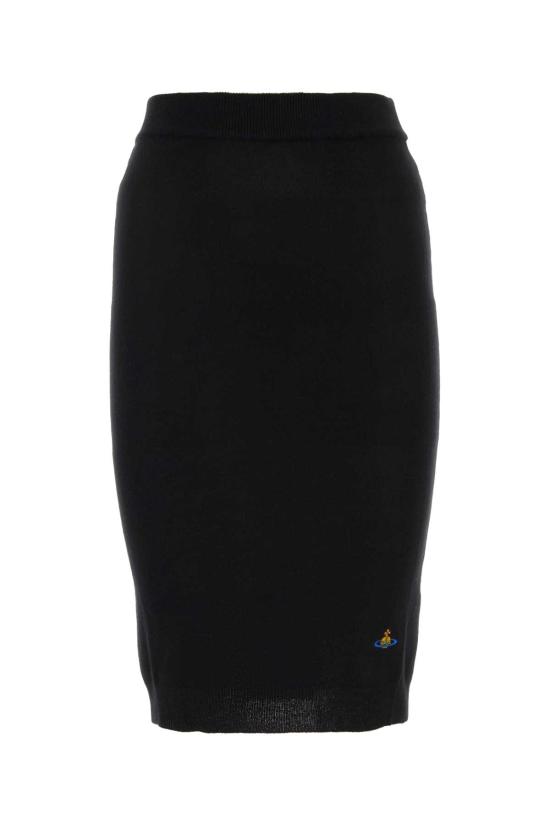  비비안웨스트우드 미디 스커트 1802000FY000SN401 BLACK DOM