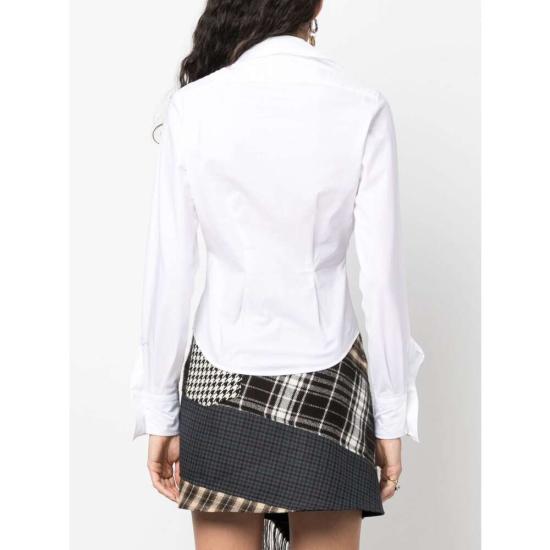 25SS 비비안웨스트우드 셔츠 1501000CW009QPIA401 WHITE DOM - VIVIENNE WESTWOOD