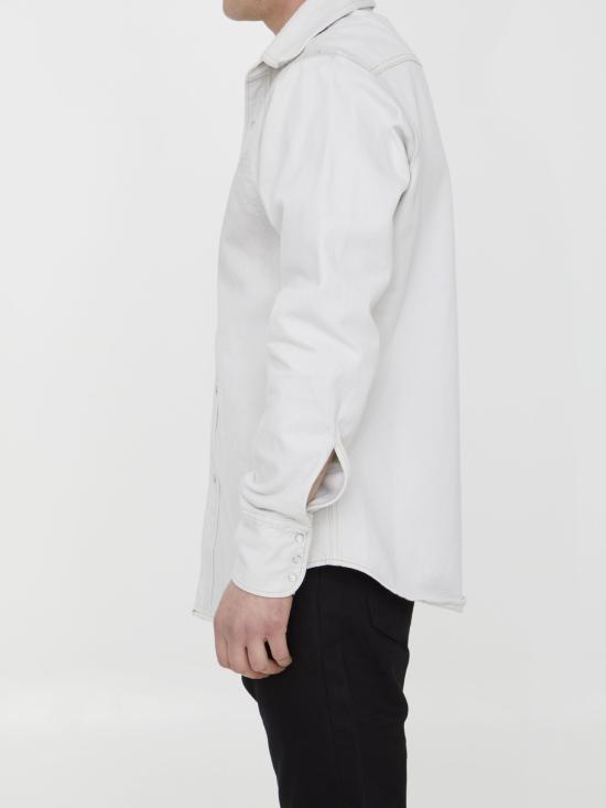 마르지엘라 긴팔 셔츠 S50DT0007 WHITE - MAISON MARGIELA