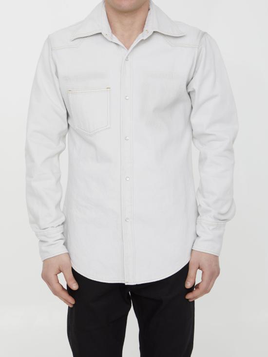  마르지엘라 긴팔 셔츠 S50DT0007 WHITE
