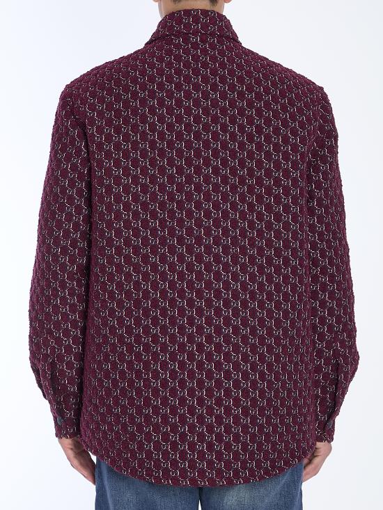  구찌 긴팔 셔츠 787904 BORDEAUX - GUCCI