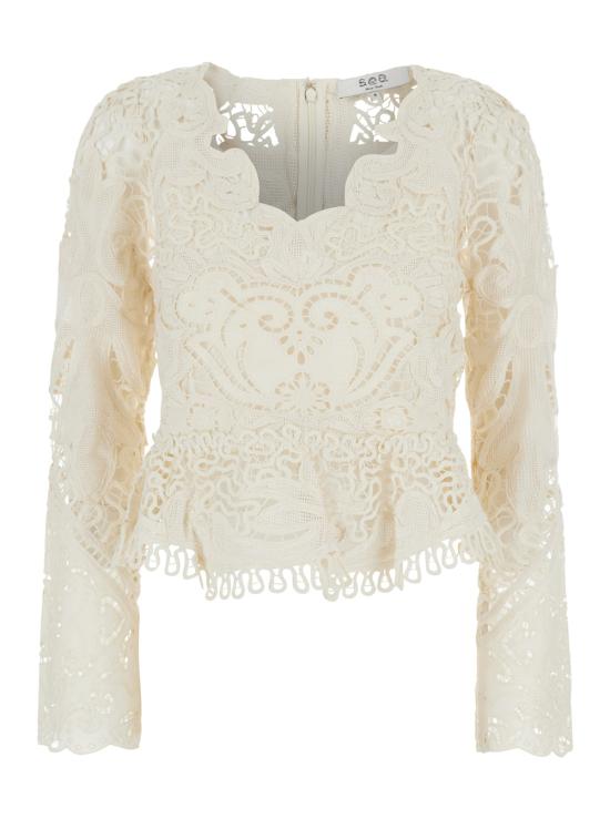 25SS 세아 긴팔 티셔츠 RS25029BONE White