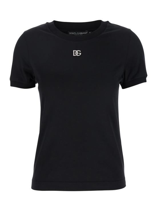 25SS 돌체앤가바나 반팔 티셔츠 F8N08ZG7B3UN0000 Black