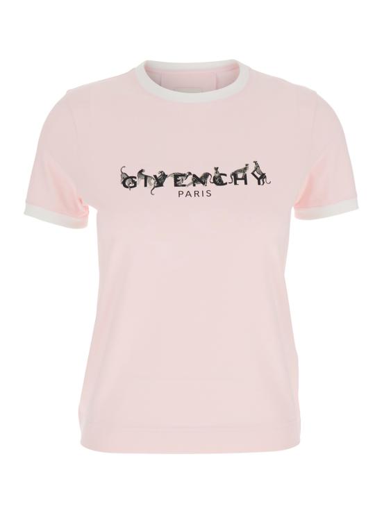 25SS 지방시 반팔 티셔츠 BW70BFP704978 Pink