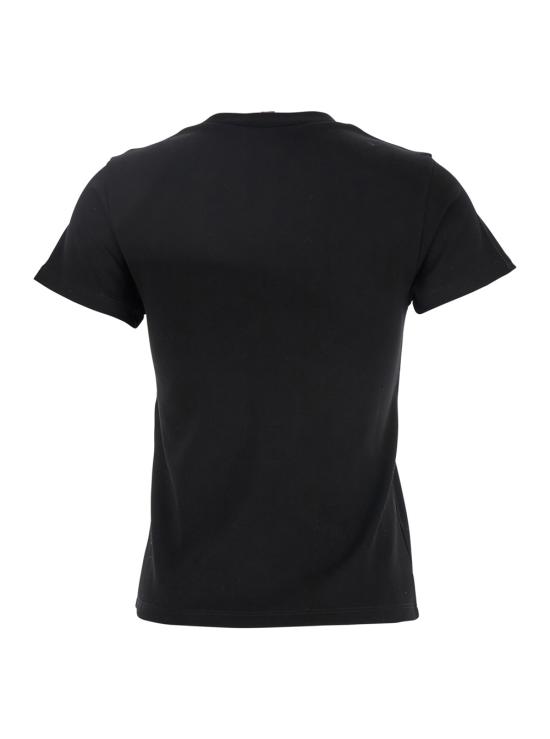 25SS 알렉산더 맥퀸 반팔 티셔츠 819193QLAEH1000 Black - ALEXANDER MCQUEEN