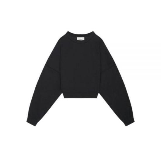  이자벨마랑 긴팔 티셔츠 SW0083FA B1M05E 01BK BLACK DOM