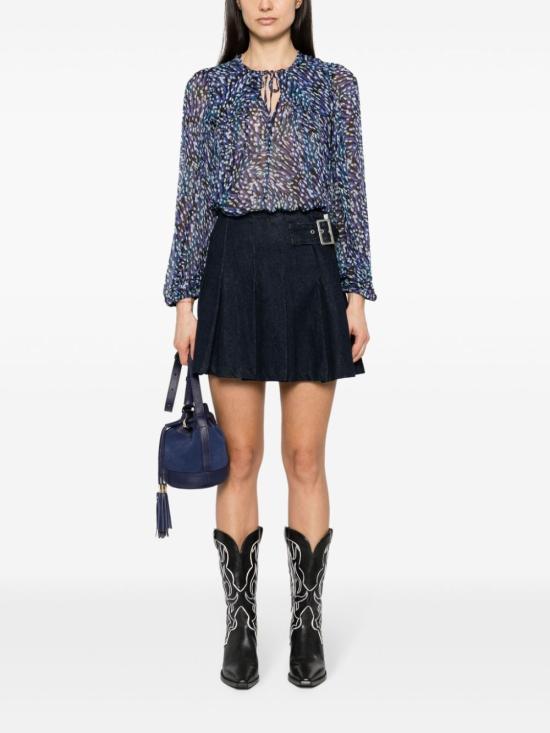  이자벨마랑 블라우스 HT0129FAB1J11E30MI MIDNIGHT DOM - ISABEL MARANT