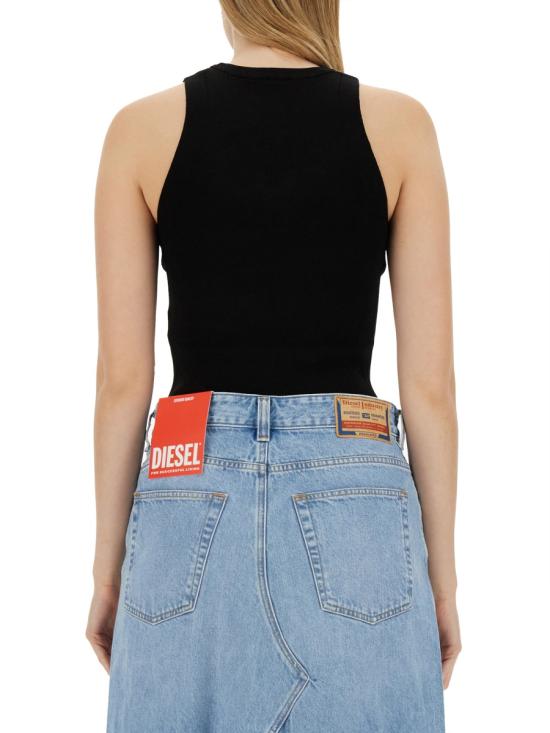  디젤 민소매 티셔츠 A096210DLAX9XX BLACK DOM - DIESEL