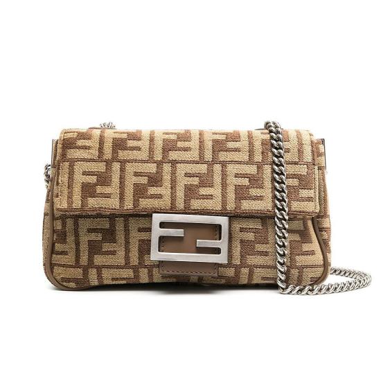  펜디 토트백 8BR793ALG7F1HZS BROWN DOM