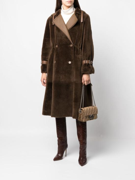  펜디 토트백 8BR793ALG7F1HZS BROWN DOM - FENDI