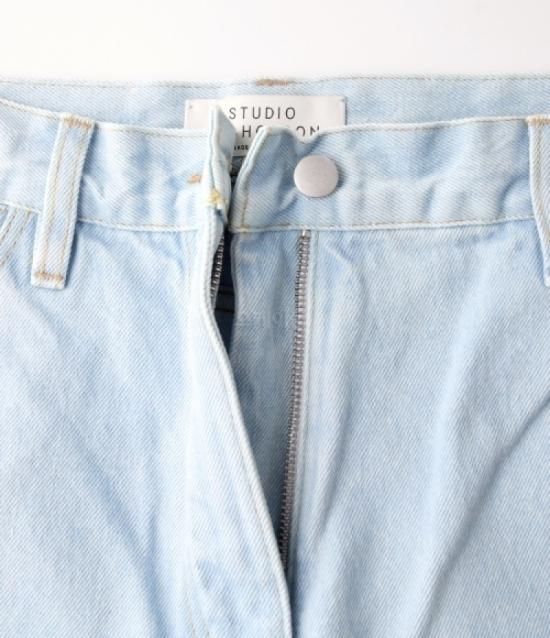  스튜디오 니콜슨 데님 팬츠 ARAL SNW1251 BLEACH WASH DOM - STUDIO NICHOLSON