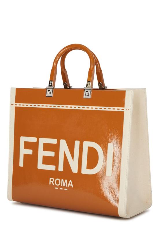  펜디 토트백 8BH386ANT7F1LG2 BROWN DOM - FENDI