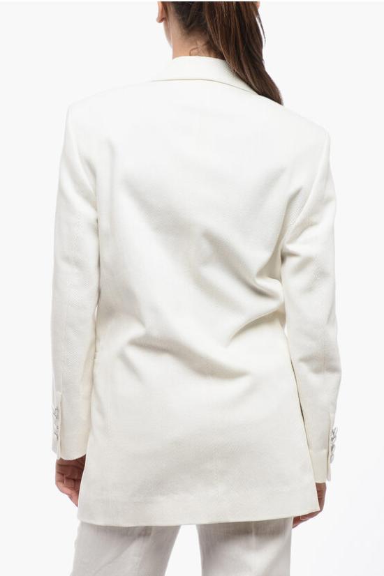  아미 자켓 UBV201CO0011168 WHITE DOM - AMI