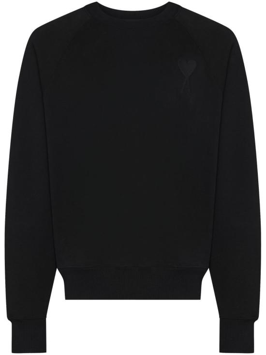  아미 긴팔 티셔츠 USW002747001 BLACK DOM