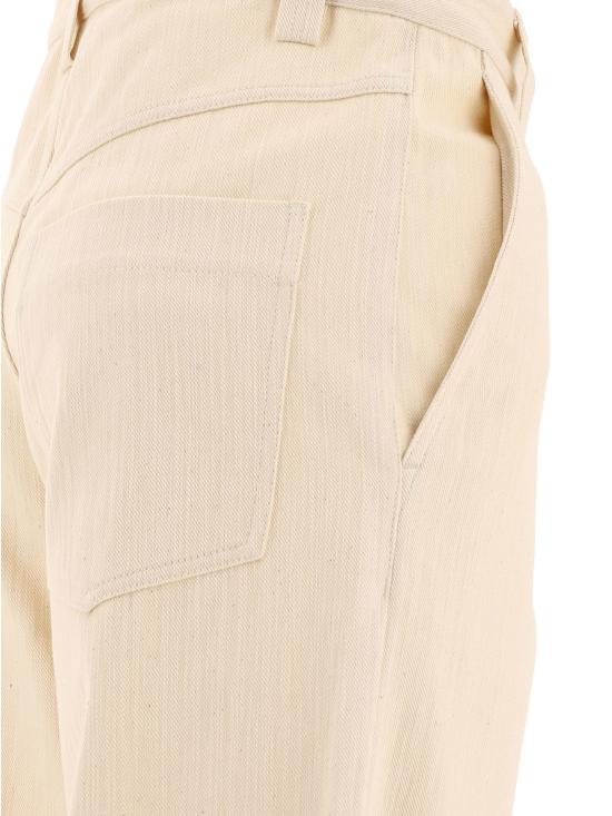  몽클레어 데님 팬츠 2A00003M2338070 IVORY DOM - MONCLER