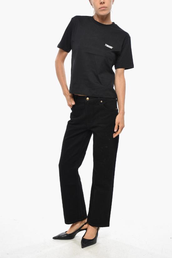  엠에스지엠 반팔 티셔츠 3441MDM189 237002 99 BLACK DOM - MSGM