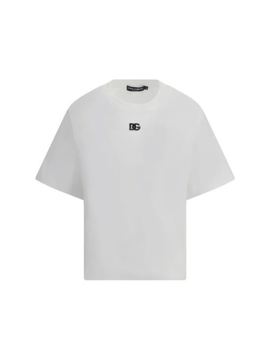 25SS 돌체앤가바나 반팔 티셔츠 F8U10ZGDCYD W0800 WHITE