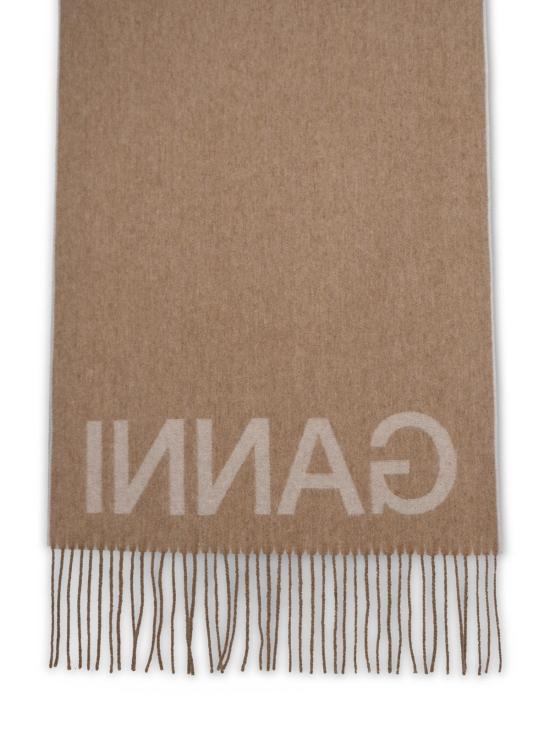 25FW 가니 머플러/스카프 A3909135 Beige - GANNI