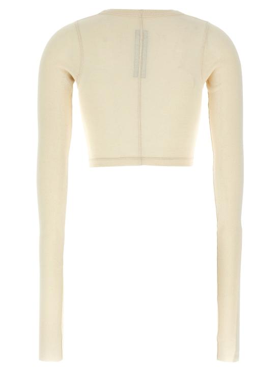 25SS 릭 오웬스 긴팔 티셔츠 RP01E7220JNC21 Beige - RICK OWENS