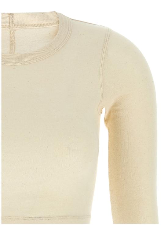 25SS 릭 오웬스 긴팔 티셔츠 RP01E7220JNC21 Beige - RICK OWENS