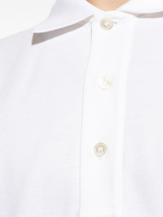 25SS 랑방 폴로 티셔츠 RM PL0111 J011 P25 01 OPTIC WHITE - LANVIN