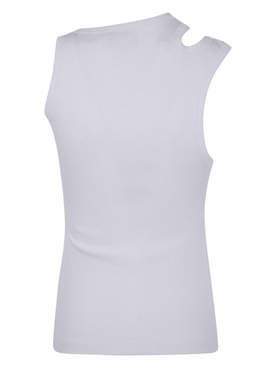 25SS 베르사체 민소매 티셔츠 78 HAM603 J0004 003 WHITE - VERSACE