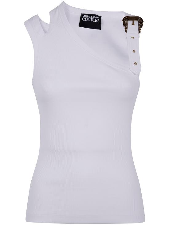 25SS 베르사체 민소매 티셔츠 78 HAM603 J0004 003 WHITE