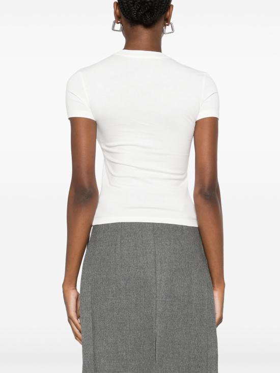 25SS 블루마린 반팔 티셔츠 P522T082A N0100 OPTICAL WHITE - BLUMARINE