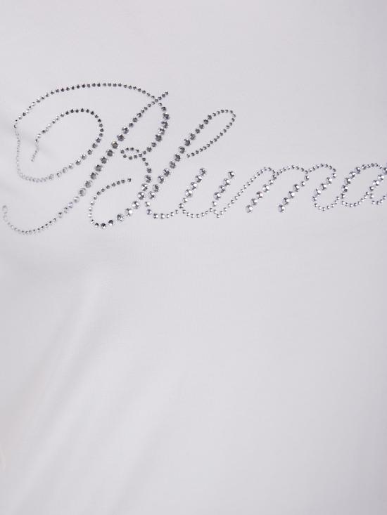 25SS 블루마린 반팔 티셔츠 P522T082A N0100 OPTICAL WHITE - BLUMARINE