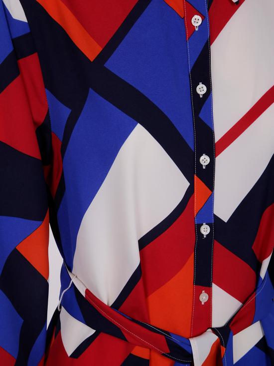 25SS 랄프 로렌 미디 원피스 200957063 001 BLUE MULTI - RALPH LAUREN