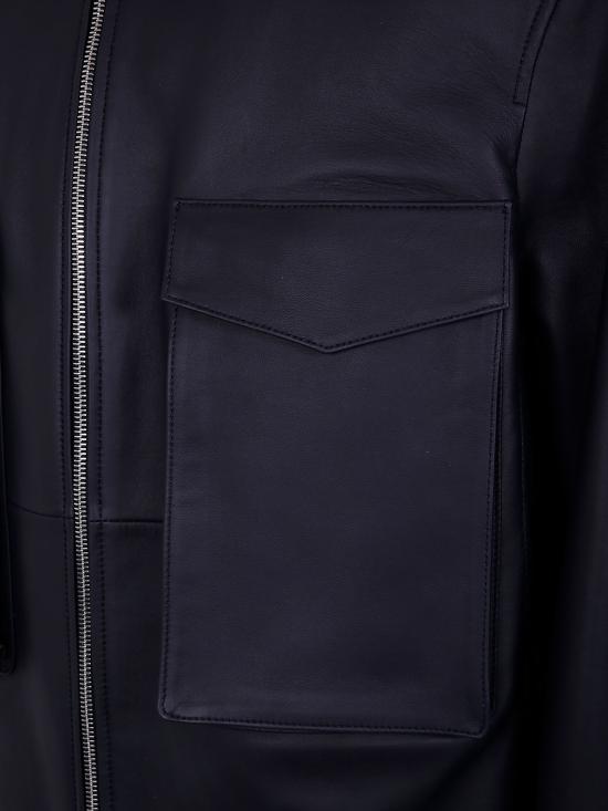 25SS 데사 가죽 자켓 K14489 MIDNIGHT SKY LIGHT GREY - DESA