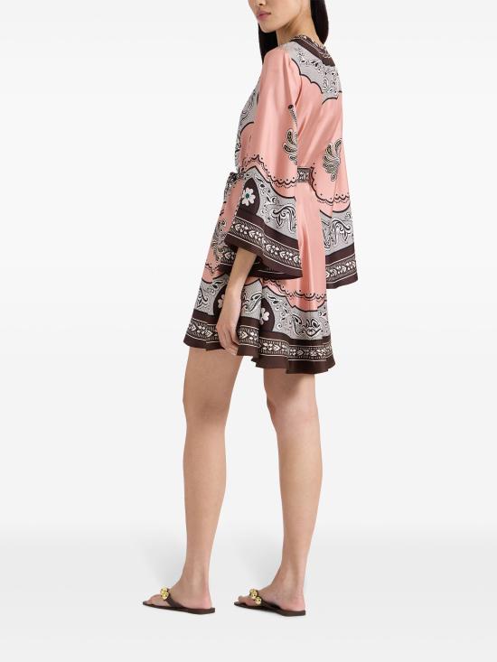 25SS 라 더블제이 숏 원피스 DRE0575 SIL006AGE01 PI01 MIRAGE PLAC E - LA DOUBLEJ