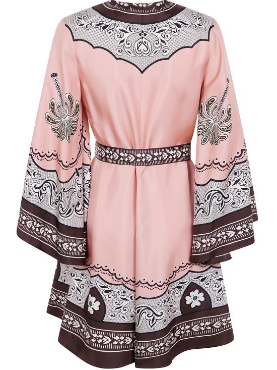 25SS 라 더블제이 숏 원피스 DRE0575 SIL006AGE01 PI01 MIRAGE PLAC E - LA DOUBLEJ