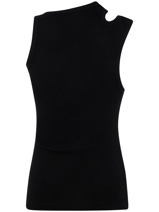 25SS 베르사체 민소매 티셔츠 78 HAM603 J0004 899 BLACK - VERSACE