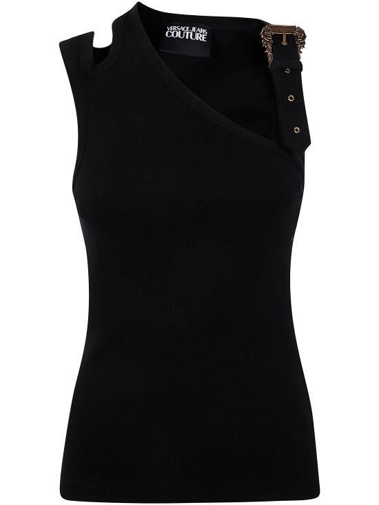 25SS 베르사체 민소매 티셔츠 78 HAM603 J0004 899 BLACK