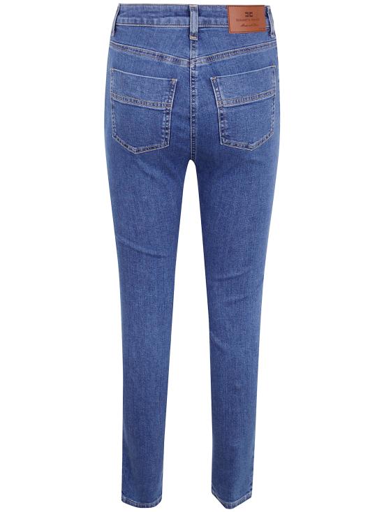 25SS 엘리자베타프랜치 데님 팬츠 PJ86I51E2 192 LIGHT BLUE - ELISABETTA FRANCHI