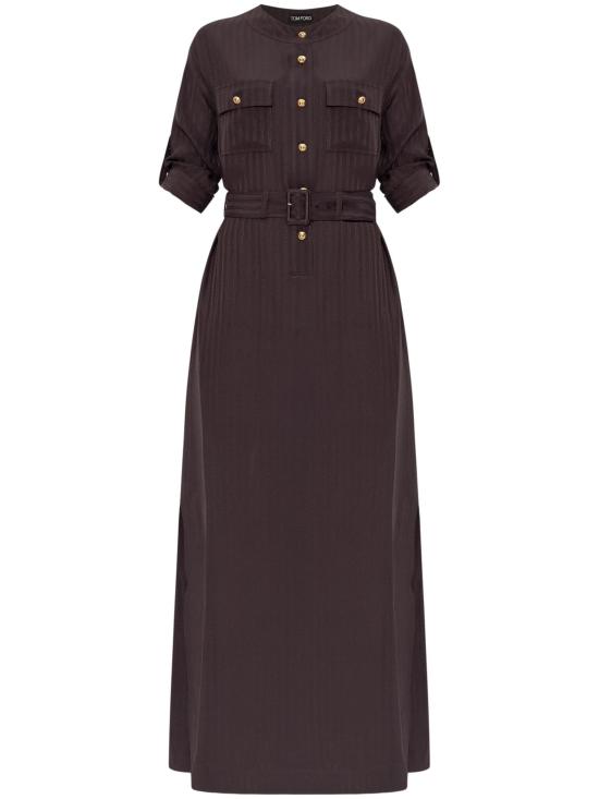  톰포드 미디 원피스 AB3427 FAX1311 KB922 DARK BROWN