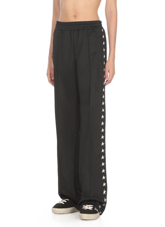 25SS 골든구스 스트레이트 팬츠 GWP00877 P000521 80203 STAR Black - GOLDEN GOOSE
