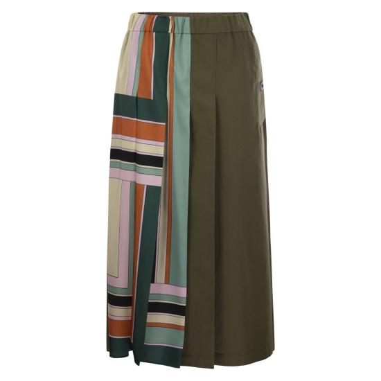 25SS 위켄드막스마라 롱 스커트 2515101031600 KHAKI