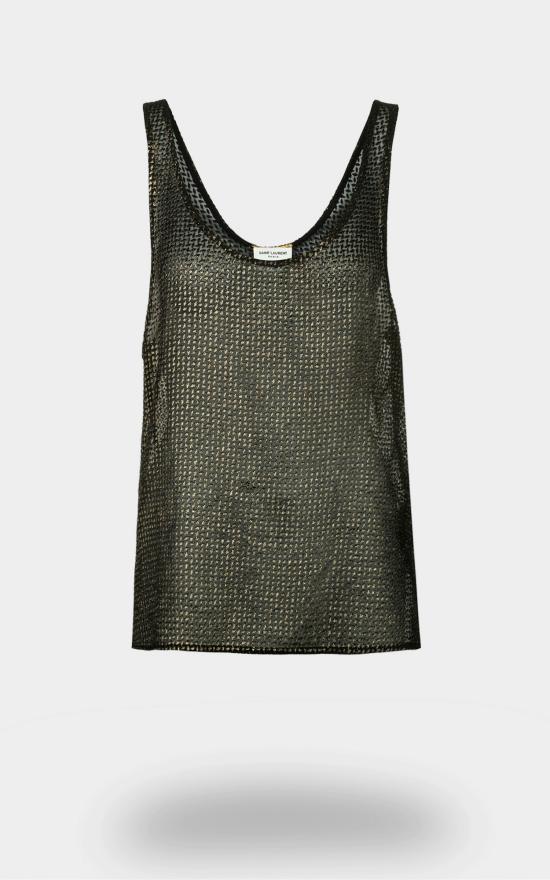  생로랑 반팔 티셔츠 632841 Y3B61 1055 - SAINT LAURENT