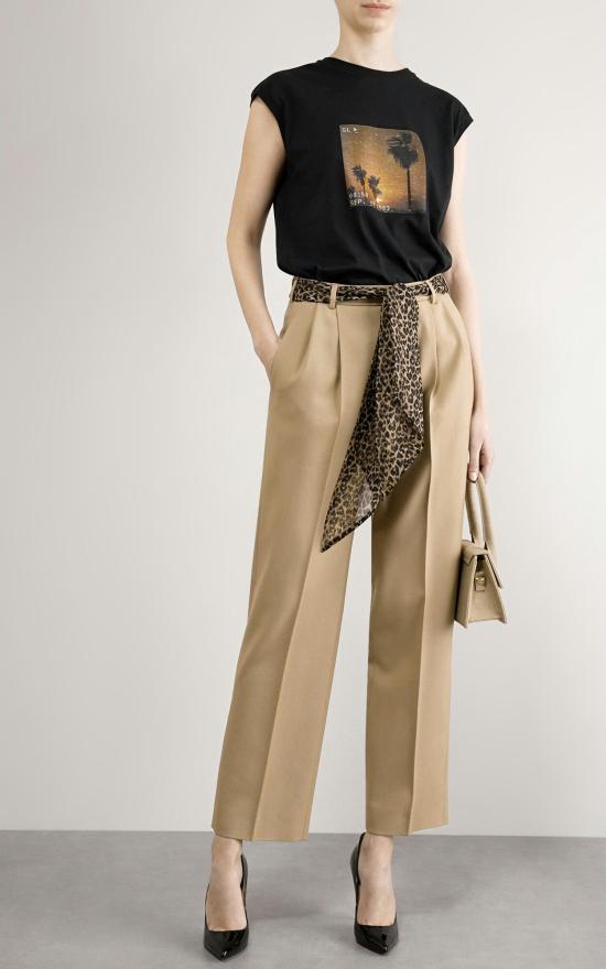  생로랑 스트레이트 팬츠 648142 Y7B73 2613 - SAINT LAURENT