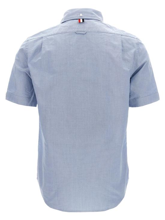 25FW 톰브라운 반팔 셔츠 MWS239EF0313480 Light Blue - THOM BROWNE