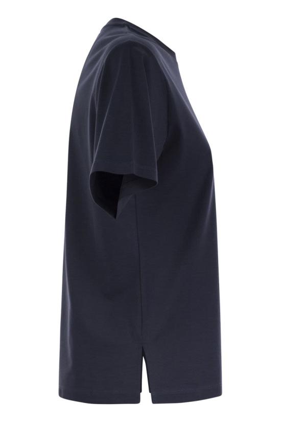 25SS 위켄드막스마라 반팔 티셔츠 2515971031600 002 BLUE - WEEKEND MAX MARA