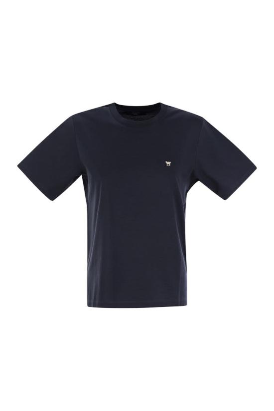 25SS 위켄드막스마라 반팔 티셔츠 2515971031600 002 BLUE