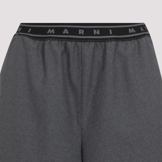 25SS 마르니 스트레이트 팬츠 PAMA0546SUTW839 00N60 GREY - MARNI