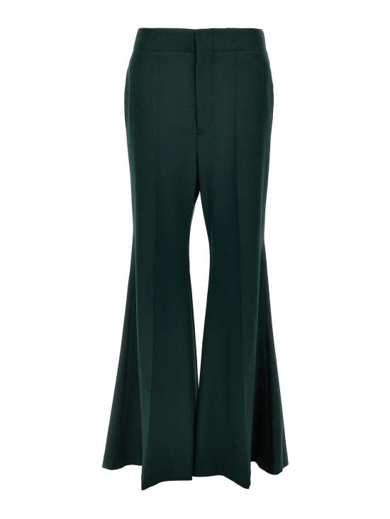  빅토리아 베컴 플레어 팬츠 1424WTR005801CSEAWEED Green