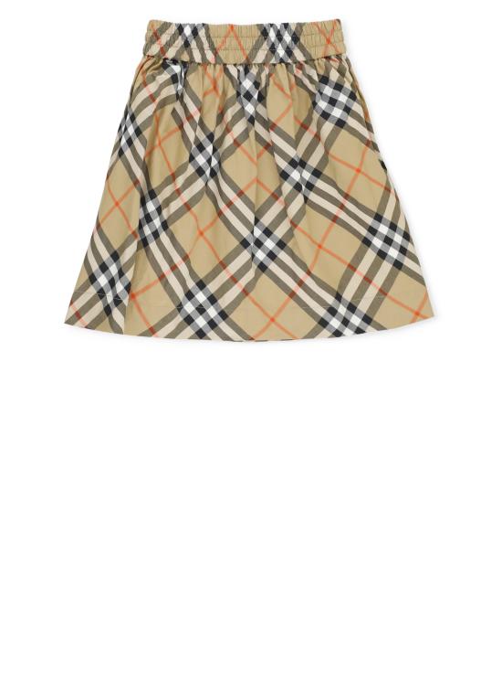 25SS [주니어] 버버리 스커트 8096413 KG3 KELSEY B CHK EB9368 Beige - BURBERRY